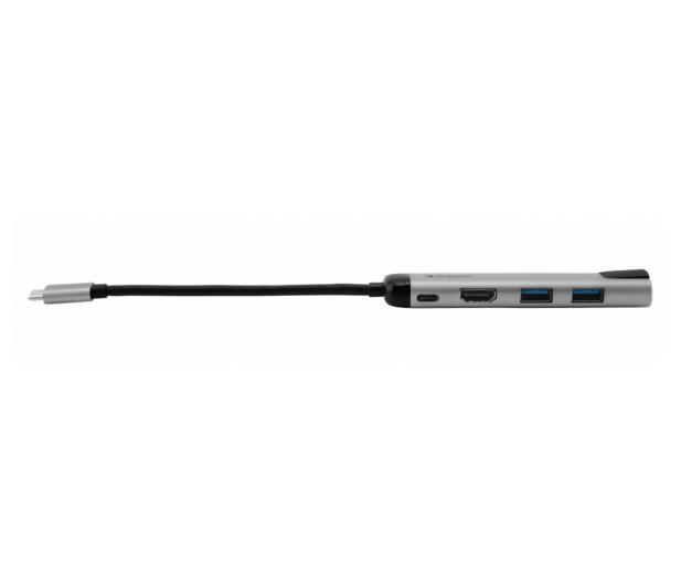 VERBATIM USB-C - 2x USB 3.0, USB-C 3.1, HDMI 4K, RJ45 49141 - 1192936 - zdjęcie 3